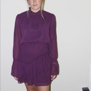 Vestique ruffle dress